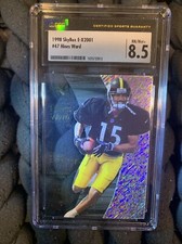 1998 Skybox E-X2001 #47 Hines Ward RC Rookie Card CSG NM/Mint+ 8.5 Pitt Steelers