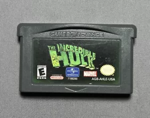 The Incredible Hulk (Nintendo GameBoy Advance, GBA) Authentic Cart Tested VGC - Picture 1 of 2