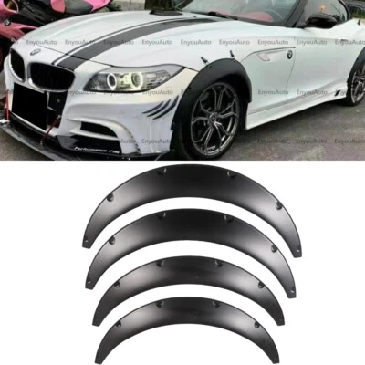 4X 32"For BMW 320i 325i 335i Series Universal Fender Flares Wheel Arches Wide - Image 1 of 4
