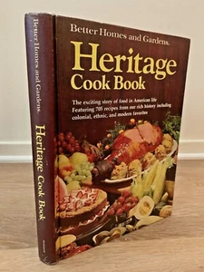 Vintage 1975 Better Homes And Gardens Heritage Cookbook First Edition Printing - Picture 1 of 11