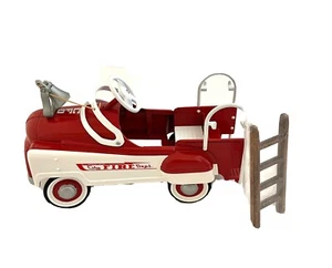 HALLMARK Kiddie Car Classics 1955 MURRAY RED WHITE FIRE TRUCK LE QHG9010 NIB - Picture 1 of 6