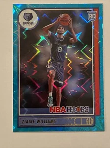 2021-22 Panini NBA Hoops Ziaire Williams Teal Explosion Rookie RC #211 ππ₯ - Picture 1 of 8