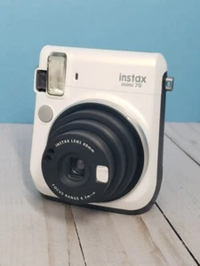 Fujifilm Instax Mini 70 Instant Film Camera - White - Powers ON - Untested - Picture 1 of 11