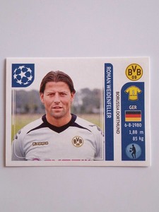 No. 397 Roman Weidenfeller Borussia Dortmund - Champions League 2011/12 Panini