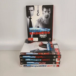 Underbelly DVDs x 6 Badness Razor A Tale of Two Cities Golden Mile Files R4 - Picture 1 of 3
