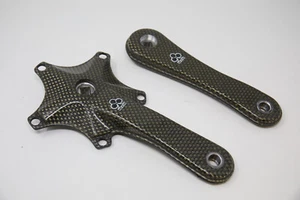 Colnago carbon crankset cranks square taper 170mm for parts repair - Picture 1 of 6