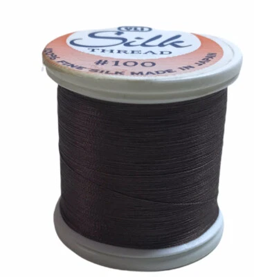 YLI SILK THREAD 100 Brown 234 200 Meters - Image 1 of 3