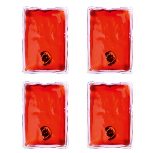 Heats In A Click Instant Reusable Red Hand Warmers Small Heat Pad