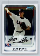 2011 Bowman Draft Picks & Prospects #BDPP99 Jake Jarvis Chrome Prospects NM