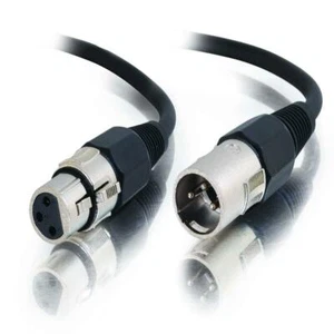 C2G 15m Pro-Audio XLR Male To XLR Female - New - Picture 1 of 1