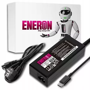 Laptop Netzteil Ladegerät 65W USB-C + Stromkabel - Bild 1 von 9