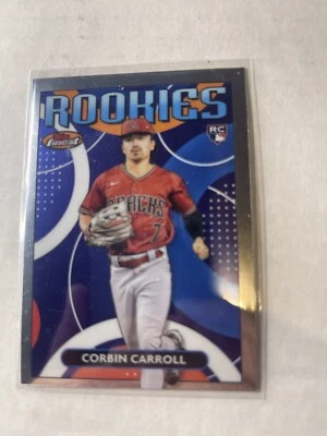 2023 Topps Finest Variation Corbin Carrolll Rookie - Image 1 of 2