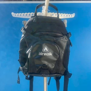 Airwalk black small motorcycle backpack deadstock vintage - Picture 1 of 5