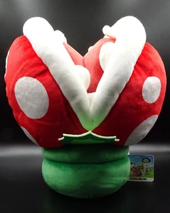 2021 Super Mario "Pirahna Plant" Large Plush by CLUB Mocchi Mocchi 15'' NWT - Picture 1 of 24