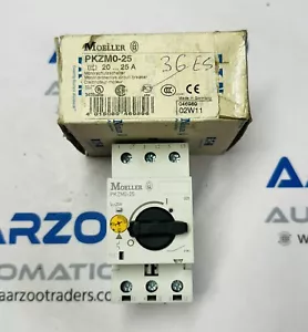 Moeller PKZM0-25 Disyuntor Motor Protector Disyuntor Moeller PKZM0 25 - Picture 1 of 8
