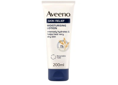 Aveeno Skin Relief Moisturising Lotion (1x 200ml), With Soothing Triple Oat Comp