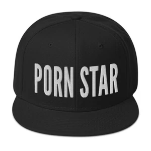 Porn Star Snapback Hat - Picture 1 of 4