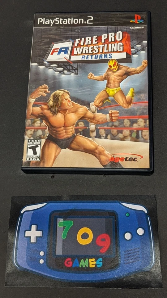 Fire Pro Wrestling Returns (Sony PlayStation 2, 2007) PS2 - Изображение 1 из 1
