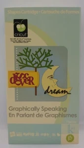 Cricut Provo Craft Graphically Speaking Shapes Cartridge 29-0975 Complete in Box - Picture 1 of 2