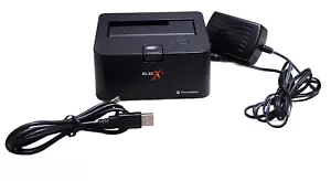 THERMALTAKE BLAC X ~ 2.5"/3.5" SATA HDD USB Docking Station - Picture 1 of 8
