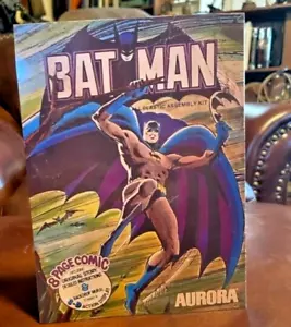 Batman Aurora Modellbausatz Reproduktionsbox Tischplatte Ständer 7 1/2 Zoll x 10 1/2 Zoll - Bild 1 von 2