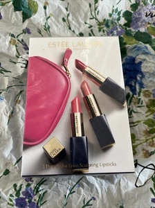 Estee Lauder Travel Exclusive 3pc Pure Color Envy Sculpting Lipstick Set NIB - Picture 1 of 5