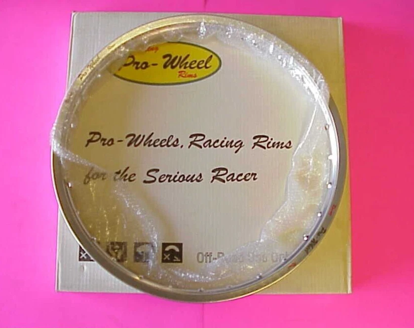 Honda CR250R CR500R CRF450R Pro Wheel Silver Rear Rim 2.15X19 32H - Image 1 of 1