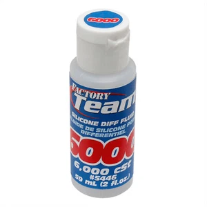 Team Associated Factory Team 6,000wt (cst) Silicone Diff Fluid 2oz ASC5446 5446 - Picture 1 of 1