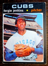 1971 Topps #280 Fergie Jenkins Chicago Cubs