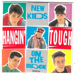 New Kids On The Block U.K. Maxi-Single CD “Hangin’ Tough” Near Mint - Picture 1 of 3