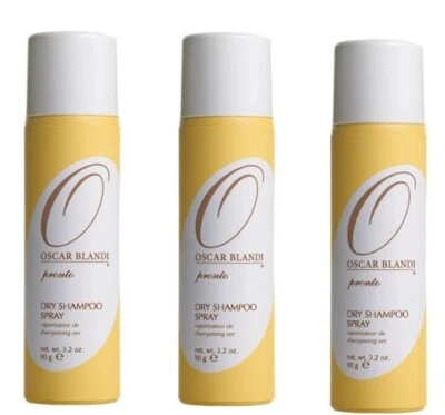 3 件 Oscar Blandi Pronto 干性洗发水喷雾 所有头发类型 3.2 盎司 每种 — 第 1/2 张图片