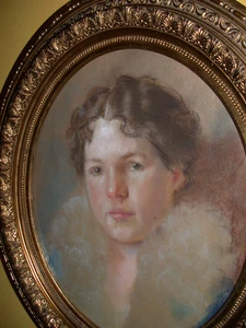 Portrait einer Jungen Dame um 1900-20 - Picture 1 of 8