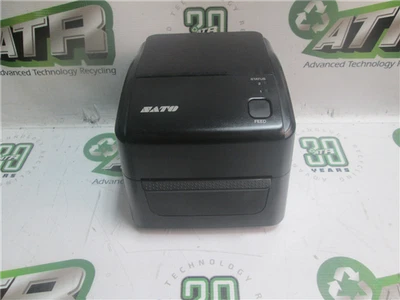 SATO WS412DT-STD Thermal Label Printer Tested Fair Condition - Image 1 of 4