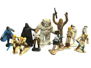 Lot of 12 Vintage 1982 Kenner Star Wars Micro Collection Die-Cast Metal Figures  - Picture 1 of 9