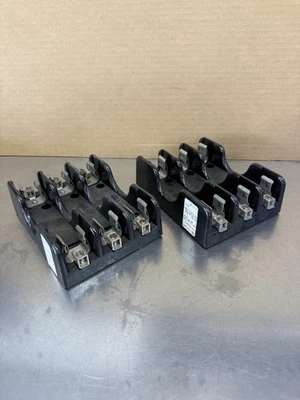 Lote de 2 portafusibles cuadrados D 9080 FB3621C 600 voltios 60 amperios 3 polos Foto 1 de 4