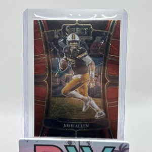 2023 Select Draft Picks Josh Allen Red Lazer Prizm #27 Laser Bills Wyoming - Picture 1 of 2