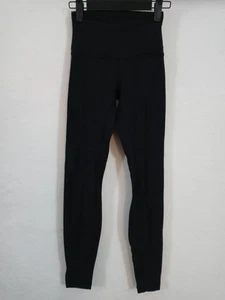Lululemon Damenhose Größe 2 schwarz Damen Align Pant 28" Nulu Athleisure LW5BZGS - Bild 1 von 4