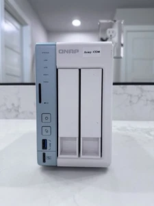 QNAP TS-251a NAS Server White 2 Bay 12GIG Memory Diskless - Afbeelding 1 van 10