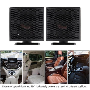 2Pcs car speaker Car Accessories Car Speaker Car Audio For Home - Picture 1 of 12