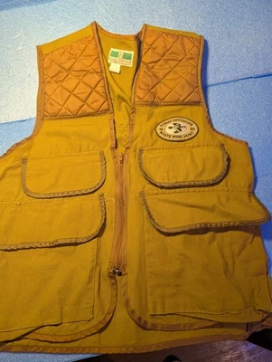 Game Winner Hunting Vest Vintage Mens Large SONAT OFFSHORE 1990 WHITE WING HUNT - Image 1 of 4