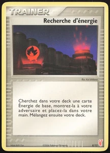 Carte Pokémon Recherche d'énergie 8/12   Kit du dresseur Posipi Français - Foto 1 di 2