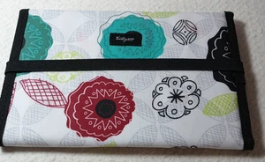 Thirty One Fold n Go Organizer with Notepad. Organic Poppy NWT - Picture 1 of 11