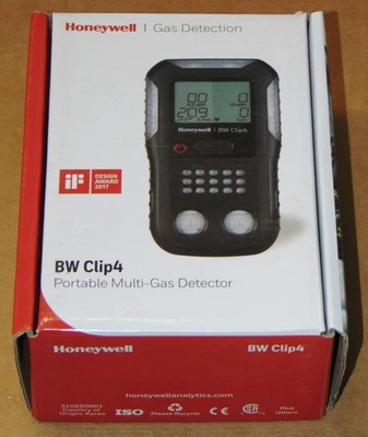 NUEVO DETECTOR MULTIGAS PORTÁTIL HONEYWELL BW CLIP4 BWC4-Y-N Cantidad Disponible Foto 1 de 4