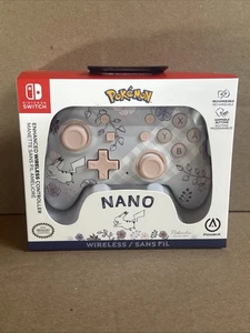 Pokemon Pikachu Garden Nintendo Switch Wireless Nano Controller PowerA - SEALED - Picture 1 of 4