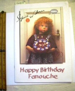 Gotz Sylvia Natterer 1998 Trade Samples CATALOG * Happy Birthday Fanouche Dolls - Picture 1 of 11