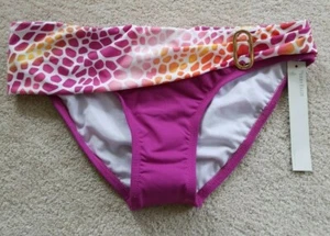 NWT Perry Ellis Sash Bikini Bottom Sexy Simple Must Have Sz Medium - Picture 1 of 4
