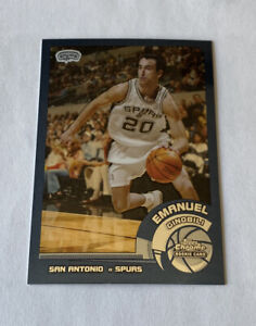 2002-03 Topps Chrome Argentinian Emanuel Manu Ginobili #124 Spurs Rookie RC NBA