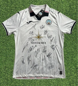 Swansea City - 2022/23 Signiertes Kadertrikot - Bild 1 von 1