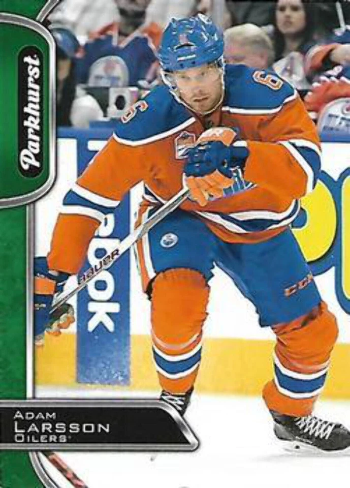 #129 Adam Larsson - Edmonton Oilers - 2016-17 Parkhurst Hockey - Image 1 of 1