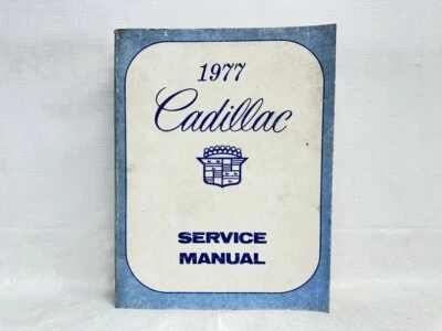 1977 Cadillac DeVille Fleetwood Севилья ОРИГИНАЛЬНОЕ Руководство по Магазину / Обслуживанию - Изображение 1 из 4